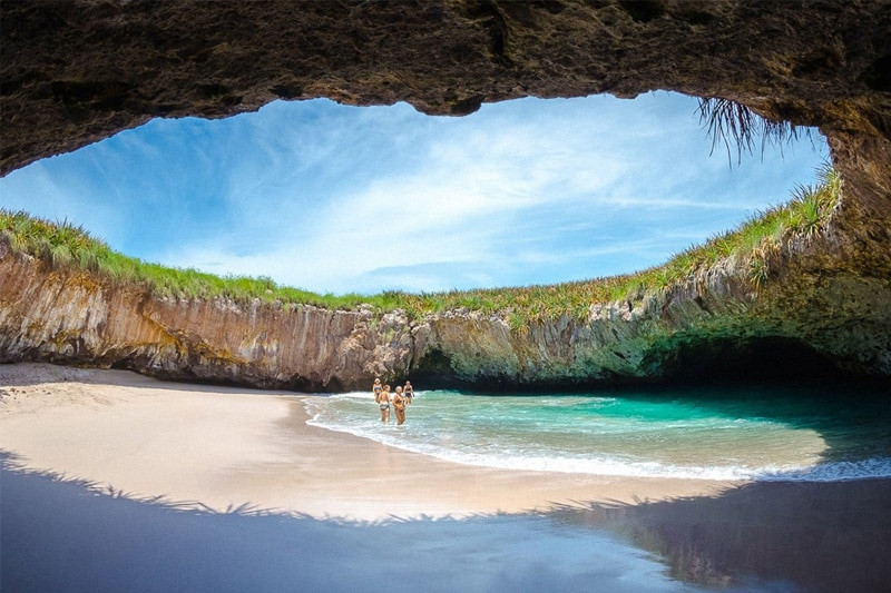 Playa escondida 800